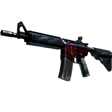 M4A4 | Spider Lily (Battle-Scarred)