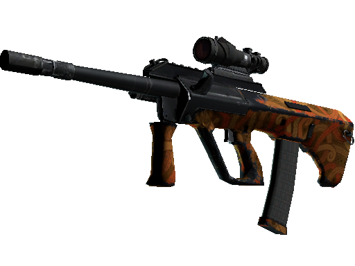 AUG | Flame Jörmungandr (Well-Worn)